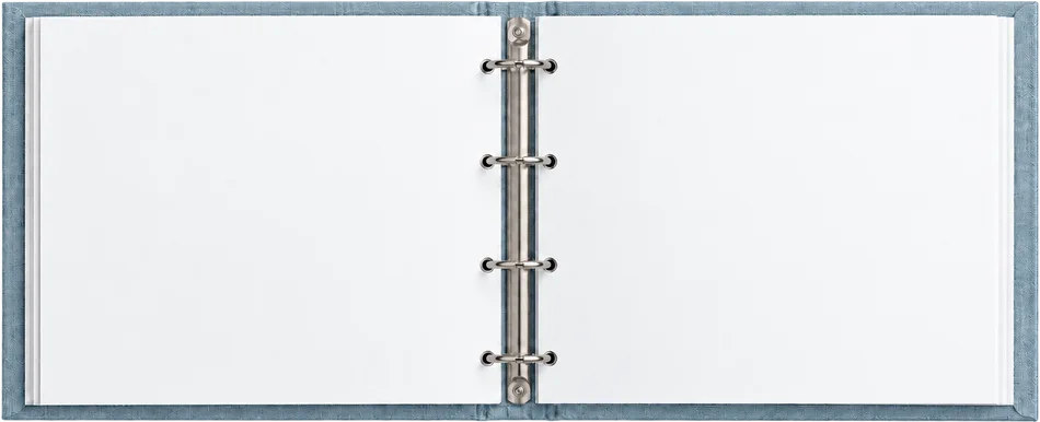 Open Sky landscape ring-bound Podari album with blank pages