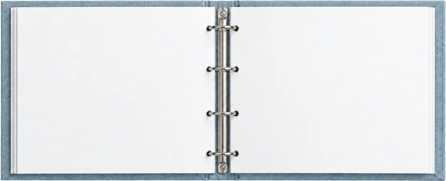 Open Sky landscape ring-bound Podari album with blank pages